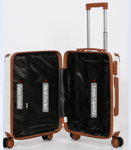 Ensemble de bagages 6 pièces, valise rigide à roulettes, 4 roues, bleu, sac de <span class=keywords><strong>voyage</strong></span> léger pour homme et femme, valises extensibles - Product Image 3