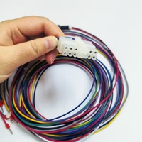 Rangkaian Kabel Kustom Elektronik 1.0/1.25/1.5/2.0/2.54 mm Jst Molex Sh Gh Zh pH Xh TE 2/3/4/5/6 Pin Konektor Kabel Harness