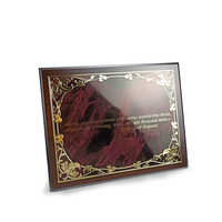 Vente en gros Plaque Plaque Sublimation Aluminium Honor Awards Bois Métal Personnalisé Nouveau Logo Peint Certificat Entreprise Art 10pcs