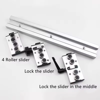 China Manufacturer Linear Guide SGR15 SGR10 Dual-axis Linear Rail Bearings with Locking Slider Woodworking Machinery CNC