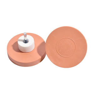 Disques de ponçage de qualité pour l'élimination d'adhésifs et de peinture automobile, roues pneumatiques en caoutchouc de 4 pouces, outils de polissage et de ponçage, vente directe usine - Product Image 2
