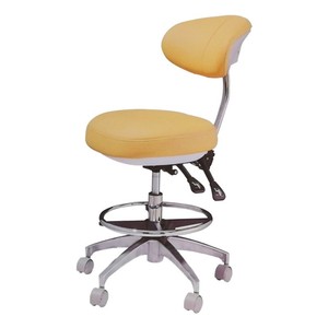 Sillón Dental Km-Ys327 de Cuero Giratorio con Ruedas y Altura Ajustable - Product Image 4