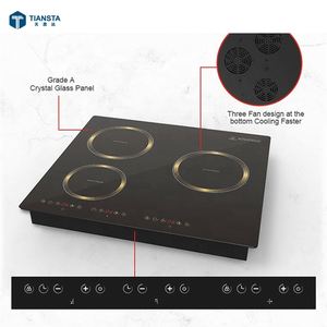 Appareils de <span class=keywords><strong>cuisine</strong></span> <span class=keywords><strong>Plaque</strong></span> De Cuisson Induction intégrée à quatre brûleurs <span class=keywords><strong>Plaque</strong></span> de cuisson à induction à panneau de verre - Product Image 5