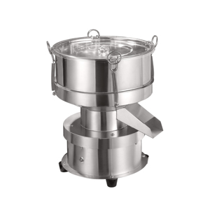 Nouvelle usine directe petite machine à tamis vibrant en acier inoxydable pour le criblage de farine en poudre équipement de filtration électrique - Product Image 2