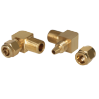 Raccord coudé à angle droit à visser, connecteur rapide pour tube, joint de tuyauterie pour système de lubrification