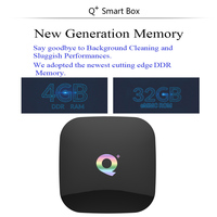 Boîtier TV Android Q+ 6K, boîte TV intelligente Quad Core avec IPTV intégré, lecteur multimédia en streaming YUTOOBE NF OTT, double WiFi