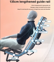 C52 Electric Shiatsu Full Body PU Leather Zero Gravity Silla reclinable con CE AI Masaje portátil y plegable