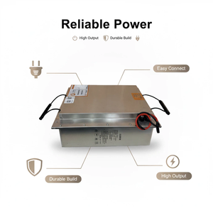 Baterai Lithium 60V 45Ah LiFePO4 untuk EV 2/3 Roda, BMS Cerdas, Desain Dapat Disesuaikan - Product Image 3