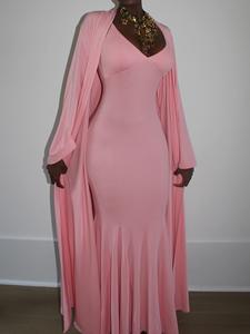 Eleganti Abiti da Notte per Donna, Pigiami Personalizzati in Modal, Vestaglie Lunghe, Abiti da Casa per Donna, Completi per il Relax - Product Image 2