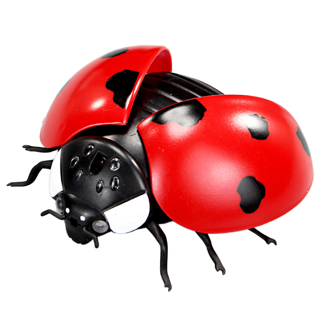 HW TOYS Radio Control Animal Simulation Infrared Ladybug Model Remote RC Funny Infrared Tier Pet Toy