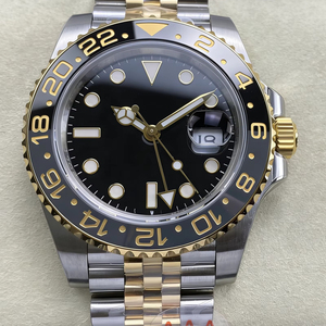 Best Quality Diver Mechanical Watch 40mm VS Factory V3 904L Steel ETA 3285 Movement 126713 Weighted 164g Two-tone gold GMT Watch - Product Image 1