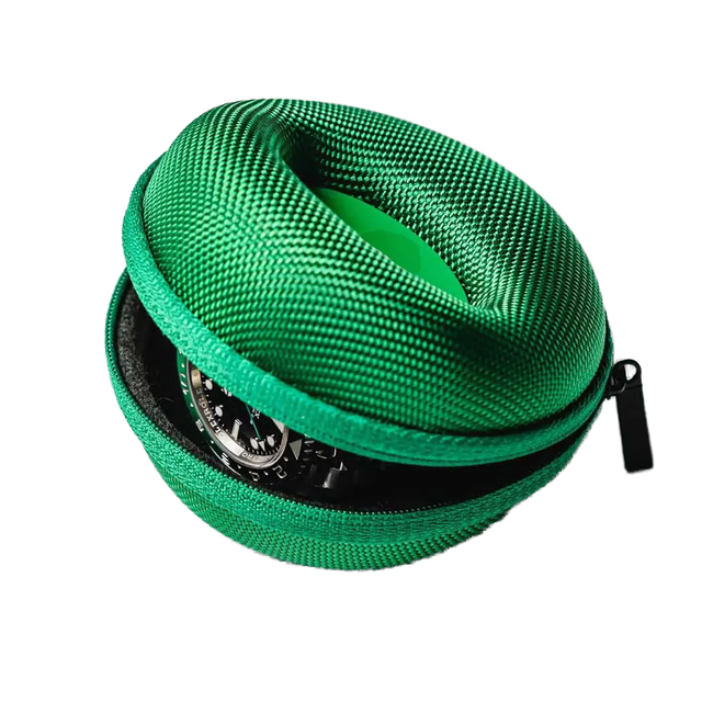Modern Luxury Simple Waterproof Zipper Lightweight EVA Protective Case for Small for Headphones Earbuds for Traveling