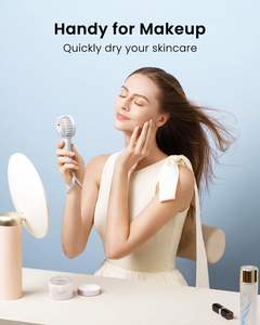 พัดลมมือถือขนาดเล็กแบบพกพา รุ่นใหม่ ขายส่งสุดฮิต ชาร์จไฟได้ ใช้ในรถยนต์ได้ พร้อมแบตเตอรี่ในตัว 3 ระดับความแรงลม สำหรับคลายร้อนในฤดูร้อน - Product Image 4