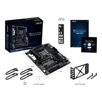 Motherboard Server As Pro WS X570-ACE AMD AM4 DDR4 ATX Form Factor Port SATA 128GB M.2 Empat Slot Baru