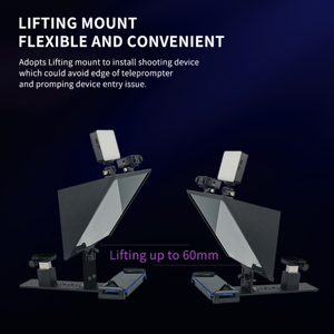 <span class=keywords><strong>Teleprompter</strong></span> Portátil FEELWORLD TP13A para Educación, Capacitación, Cursos en Línea, Seminarios con Soluciones de Marca Personalizada - Product Image 2