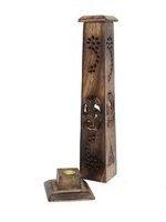 Bobine d'encens en céramique bon marché, brûleur de Bakhoor arabe à joli Design