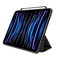 Couverture intelligente biodégradable au design personnalisé avec étui de protection en cuir pour porte-crayon pour iPad Pro 11 Pro 13 M4 Air 11 Air 13