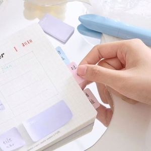 Creative Self-Adhesive Memo <b>Pad</b> Colorful Student Index Labels Beautiful Practical Easy Store Learning Office Supplies Memos - Product Image 5