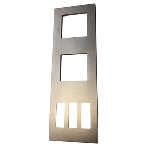 Aluminum Alloy Wall Switch Panel 2-Gang <b>Smart</b> <b>Home</b> Control IP20 CNC Machined - Product Image 4