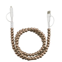 Câble USB Type-C fabriqué en Chine, charge rapide 3 en 1 avec conducteur en cuivre pur pour téléphones et ordinateurs portables