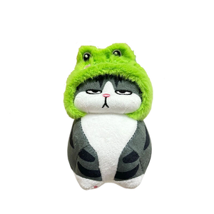 Giocattoli di peluche Casual personalizzati in poliestere <span class=keywords><strong>Super</strong></span> morbido Drag <span class=keywords><strong>Cat</strong></span> per compleanni PP cotone imbottitura grande Stress sollievo arriva in OPP Bag - Product Image 4