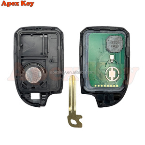 กุญแจรีโมทรถยนต์สำหรับ Toyota Yaris L VIOS 2/3ปุ่ม0010 0011 0182 312/314 433/434MHz ชิป8A P4 39 FCC BS1EW คีย์อัจฉริยะ BS2ET - Product Image 3