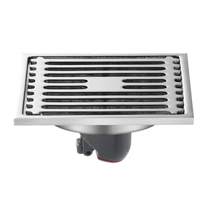 OEM 304 Stainless Steel Anti-Odor Light Luxury Floor Drain Bathroom Square Sewer Dual-Use Device for Washing Machine and Toilet - Product Image 5