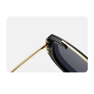 <span class=keywords><strong>Lunettes</strong></span> de <span class=keywords><strong>soleil</strong></span> à monture métallique de grande taille, verres UV400 d'une seule pièce, verres connectés de couleur, personnalité, protection solaire extérieure, <span class=keywords><strong>lunettes</strong></span> de <span class=keywords><strong>soleil</strong></span> métalliques unisexes - Product Image 5