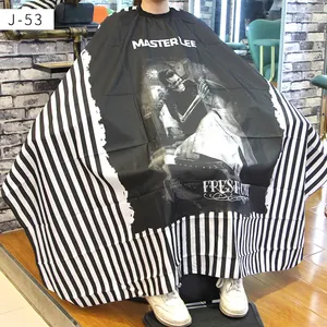 Masterlee Hot Sell Haircutting Barber Cape Polyester Salon Apron Beauty Barber Cape