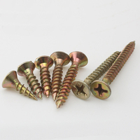 Vis à bois fraisées Phillips zinguées pour panneaux de particules 2,5 mm 3 mm 3,5 mm 4 mm 5 mm 6 mm