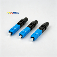 Conector de Fibra Óptica SC APC para Instalación y Mantenimiento de Cable FTTH, Conector Rápido de Fibra Óptica
