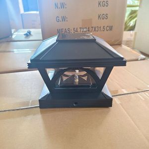 Lámpara Decorativa para Exteriores, Resistente al Agua, con Energía Solar, para Jardín, Patio, Poste de Valla, Lámpara Solar para Pilar - Product Image 6