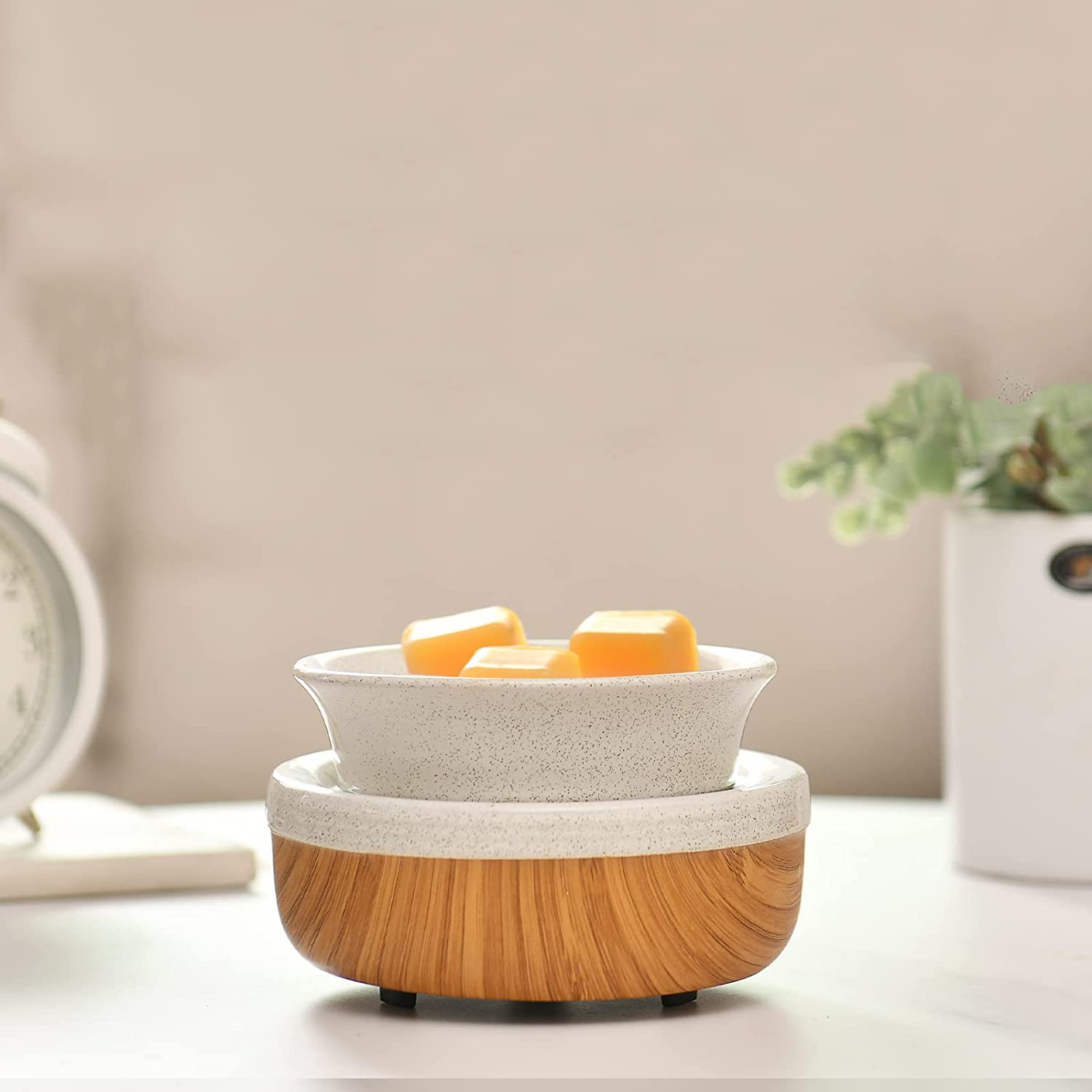 Керамический восковой нагреватель, Нагреватель свечи 3 в 1, Нагреватель свечи для ароматизированной восковой горелки, электрический нагреватель свечи для домашнего плавления