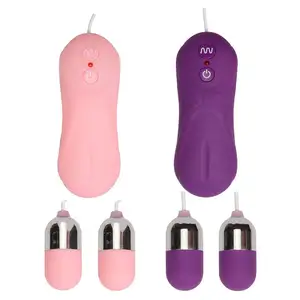 Adult Product Battery 16-frequency Vibrator Kegel Ball Jumping Egg Female Masturbation Device Genital Stimulation Cross-border W