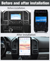 Reproductor de Video Multimedia Estéreo para Coche con Pantalla Táctil de 14.5 Pulgadas 1920*1080, 8G 128GB y GPS para Radio de Ford F150 2015 2016 2017 2018 2019