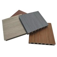 Revêtement de terrasse WPC moderne européen, anti-humidité, antistatique, ignifuge, en PVC plastique pour usage extérieur domestique, écologique, résistant aux moisissures