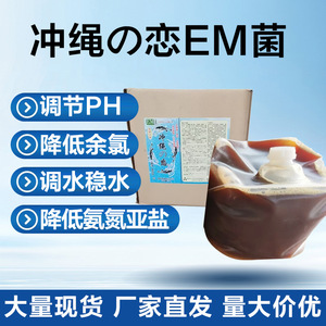 Solution bactérienne Okinawa Love Em, durée de conservation de 24 mois, pour la purification de l'eau des étangs à poissons et de l'aquaculture - Product Image 5