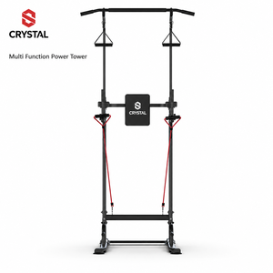 อุปกรณ์ออกกำลังกายแบบดึงข้อศอก SJ81 Power Tower พร้อมสายรัดต้านทานปรับได้ สำหรับใช้ในบ้าน - Product Image 1