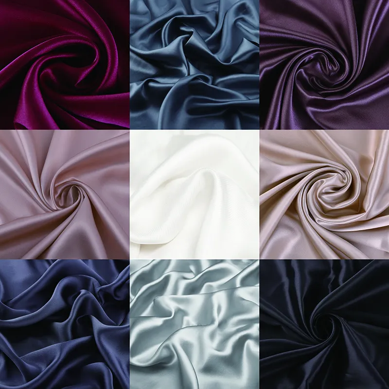 Actory-tela de seda 100% Mulberry para mujer, tejido suave y listo para usar con las manos, ropa de dormir