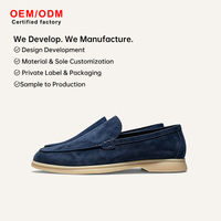 Mocassins en Cachemire Respirants pour Hommes et Femmes – Chaussures Plates Décontractées Légères et Confortables à Enfiler pour l'Automne, les Trajets Quotidien et le Travail