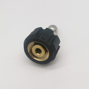 High Pressure <b>Washer</b> Hose Adapter M22 1.5 Brass Connector For Foam Pot Cleaning Accessory - Product Image 2