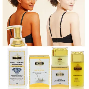 5D Gluta Skin Care Set Anti Aging Organic Soap Whltening Beauty Serum Diamond Brightening Body Lotion Whitening Set