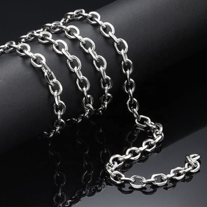 Neuer Trend hochwertige Edelstahl-Spezialkette in ovaler Form Schmuckzubehör und Funde für DIY-Schmuckherstellung - Product Image 4