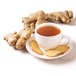 Thé noir au gingembre biologique instantané, boisson chaude à base de plantes pour le quotidien, sachets de thé santé de qualité supérieure - Product Image 1