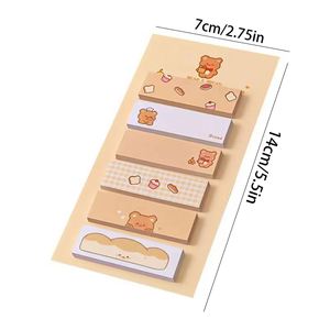 High Quality Cartoon Self-Adhesive School Office Memo <b>Pads</b> Practical Color Labels Paper Products Student Stationery Notebook Set - Product Image 2