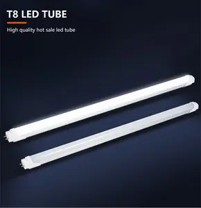 Tube lumineux Led T8 en Aluminium PC, 9w, 18w, 24w, 36w, monté en Surface, CE RoHS, chine