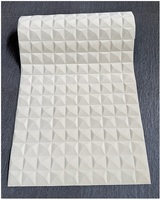 Nouveaux rouleaux de papier peint en velours 3D, panneaux muraux en mousse autocollants, panneaux muraux autocollants pour la décoration intérieure des hôtels