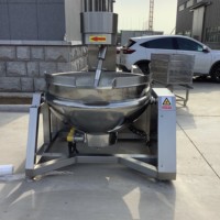 Machine de cuisson automatique à haute viscosité d'usine QD nouveau prix d'usine pot de mélange planétaire pour assaisonnement viande végétale nourriture crue