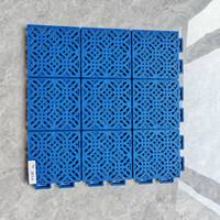 Dalles de sol sportives en PP à emboîtement, antidérapantes, à texture, assemblage rapide, pour usage extérieur et drainage – Vente directe usine