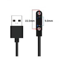 Câble de charge et de données magnétique universel personnalisable pour montre connectée 2, 4 ou 5 broches, et téléphone enfant